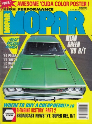 HIGH PERFORMANCE MOPAR 1991 MAR - Stage3, RAMCHARGERS
